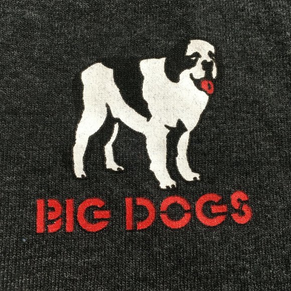 #58 Big Dogs Santa Barbara Gray it's Five O'Clock Somewhere Gray T-Shirt Men XXL - Picture 12 of 12